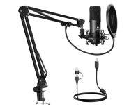 MAONO A04E Mikrofon ze statywem Czarny - 1240391 - zdjęcie 2